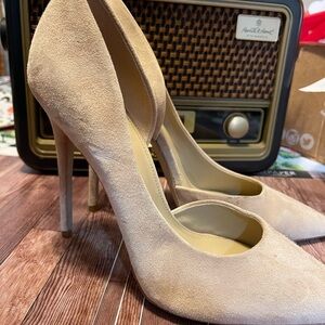 Sam Edelman Tan Suede Heels